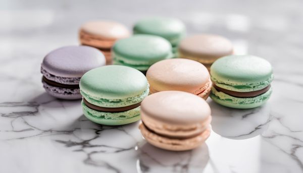 Chaque macaron contient environ 400 calories